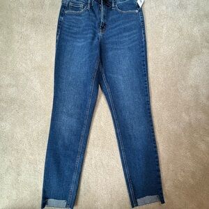 Old Navy Blue Cropped Ankle Jeans